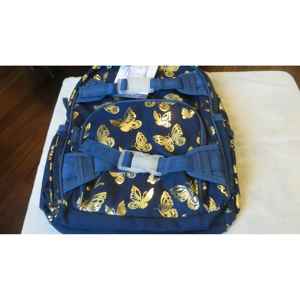 Pottery barn School LARGE BACKPACK +LUNCH BOX+WATER Rainbow Bag set 🌈